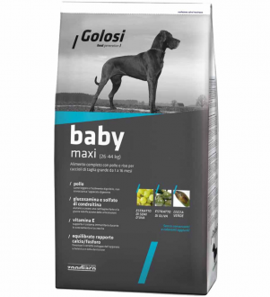 Golosi Baby Maxi Puppy Tavuklu 12 kg Köpek Maması kullananlar yorumlar